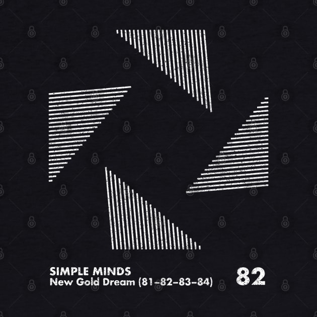 New Gold Dream (81–82–83–84) / Minimal Graphic Design Art by saudade